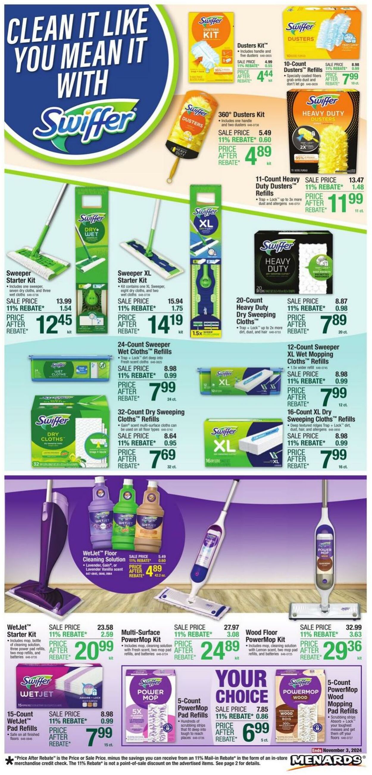 Weekly ad Menards 10/23/2024 - 11/03/2024