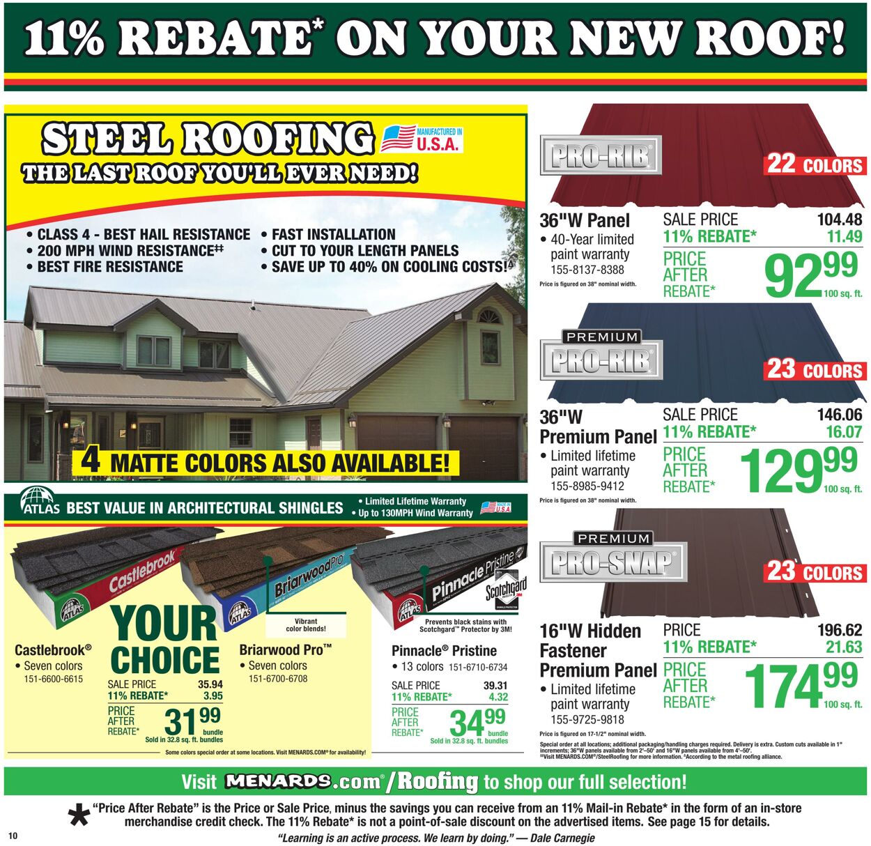 Weekly ad Menards 07/09/2025 - 07/20/2025