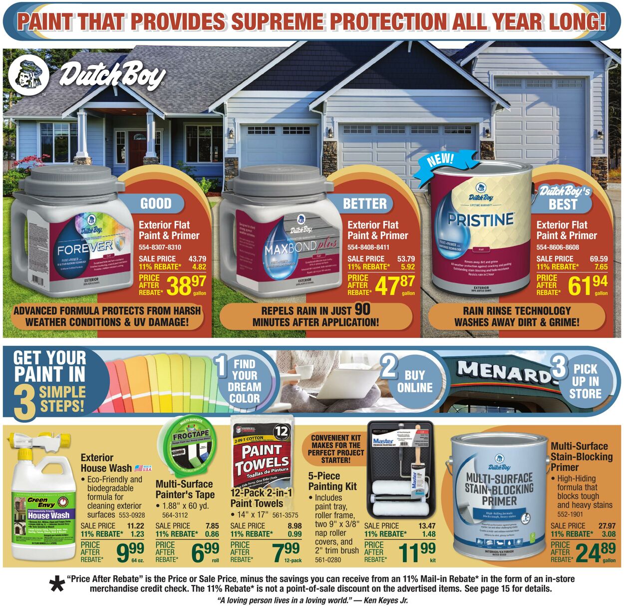 Weekly ad Menards 07/09/2025 - 07/20/2025