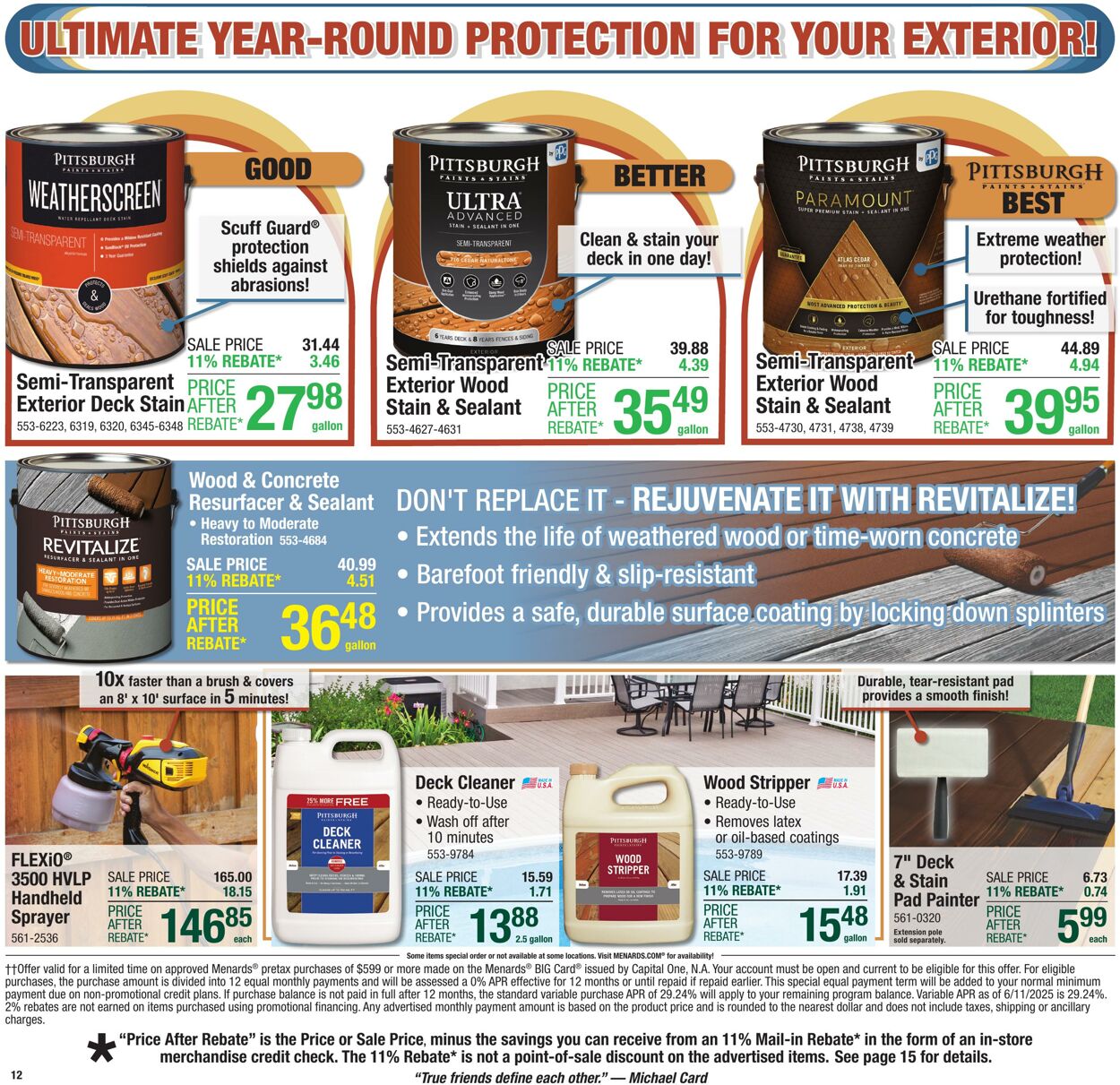 Weekly ad Menards 07/09/2025 - 07/20/2025