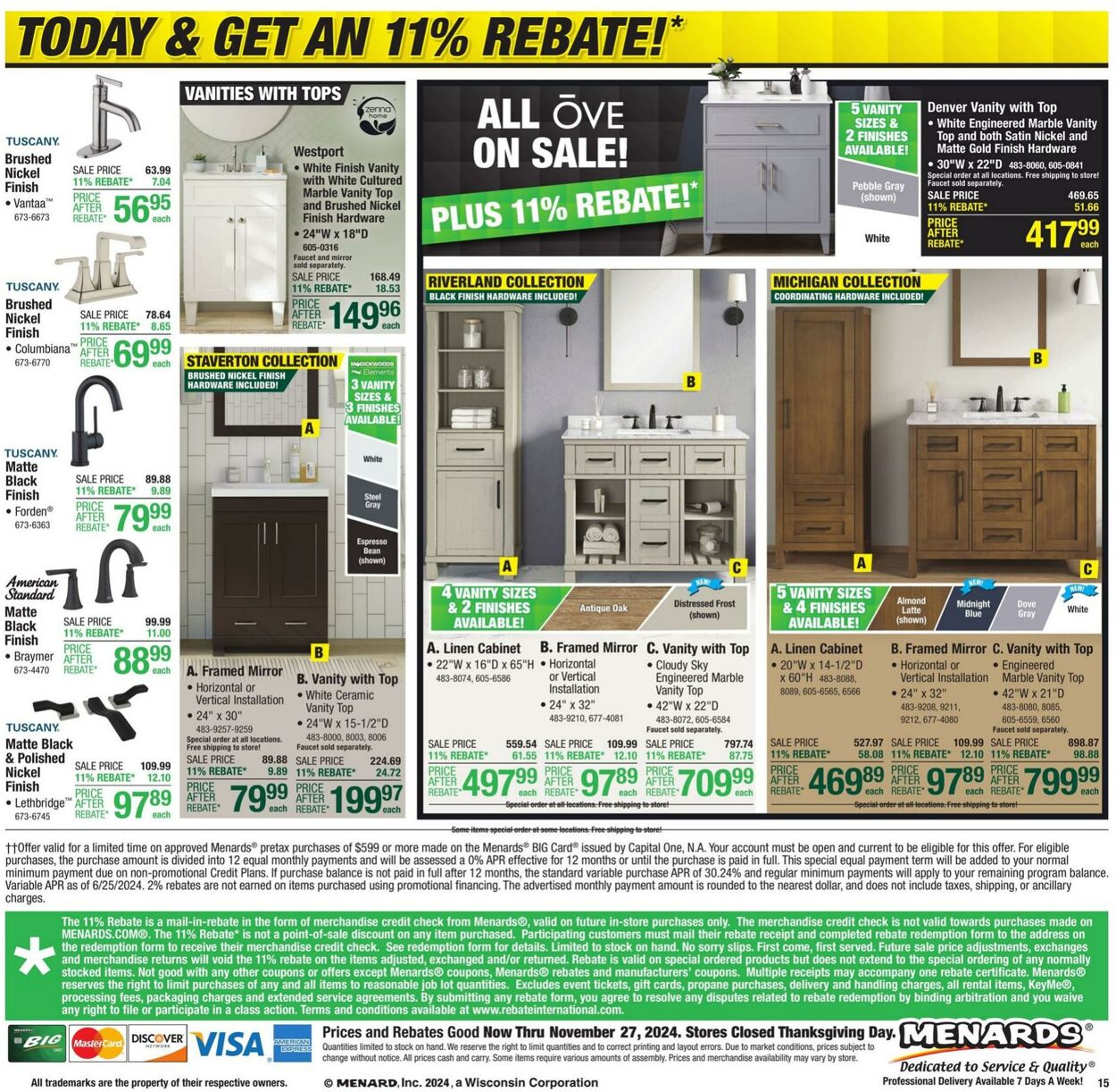 Weekly ad Menards 11/13/2024 - 11/27/2024