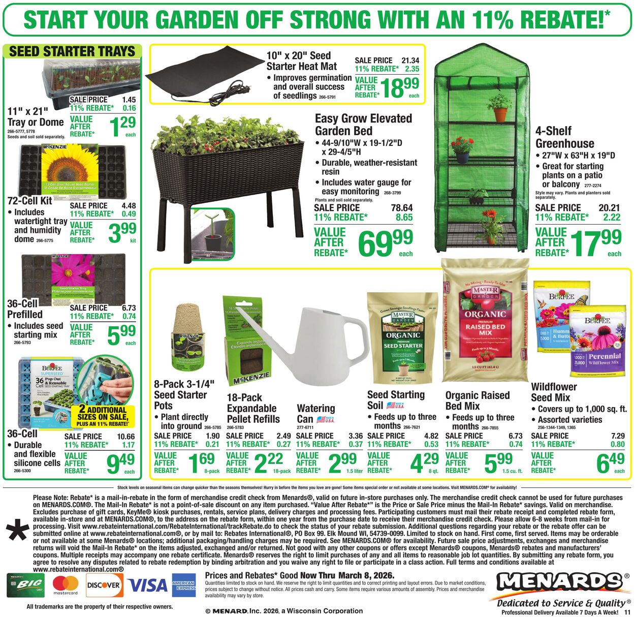 Weekly ad Menards 02/25/2026 - 03/08/2026