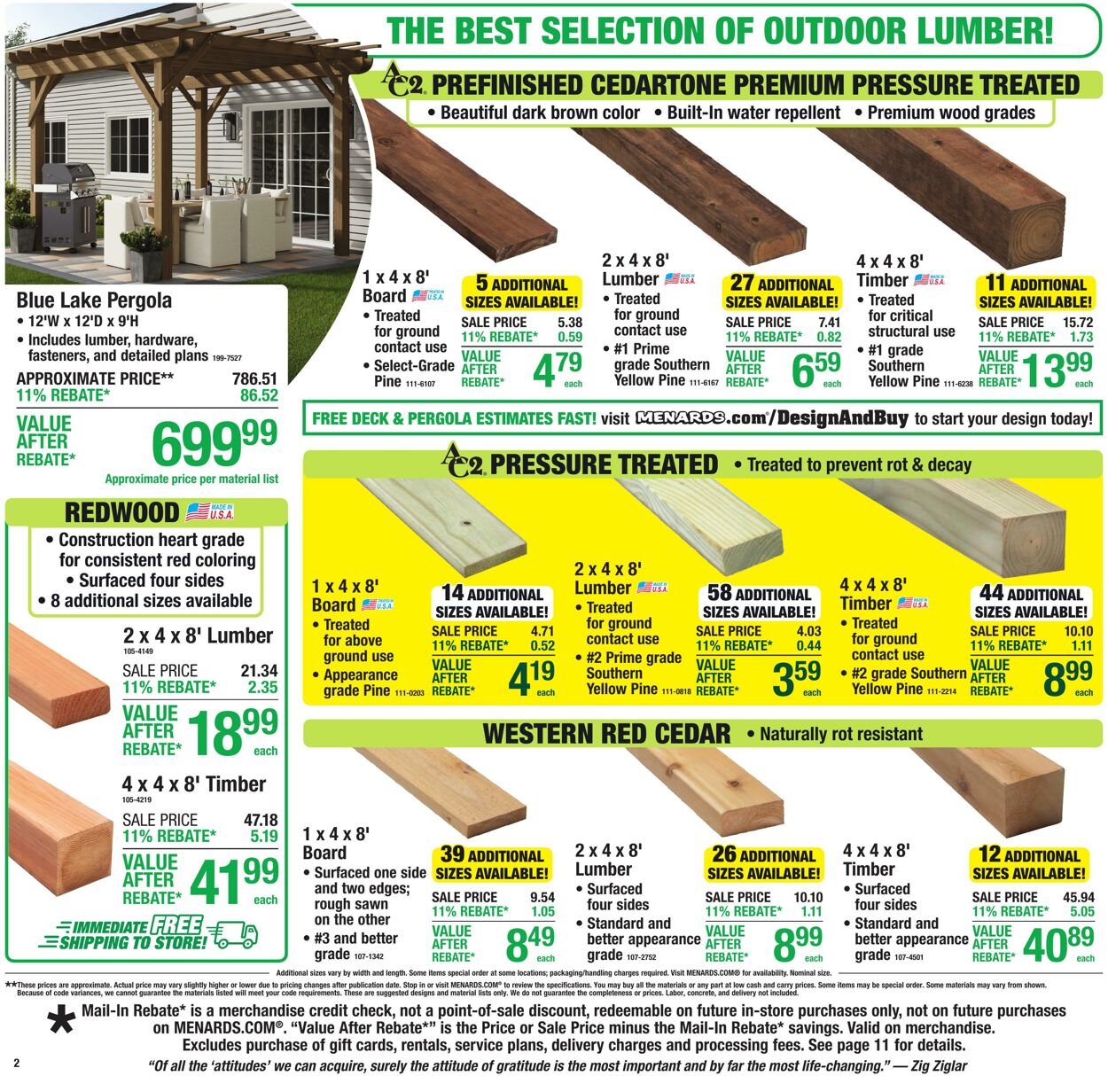 Weekly ad Menards 02/25/2026 - 03/08/2026