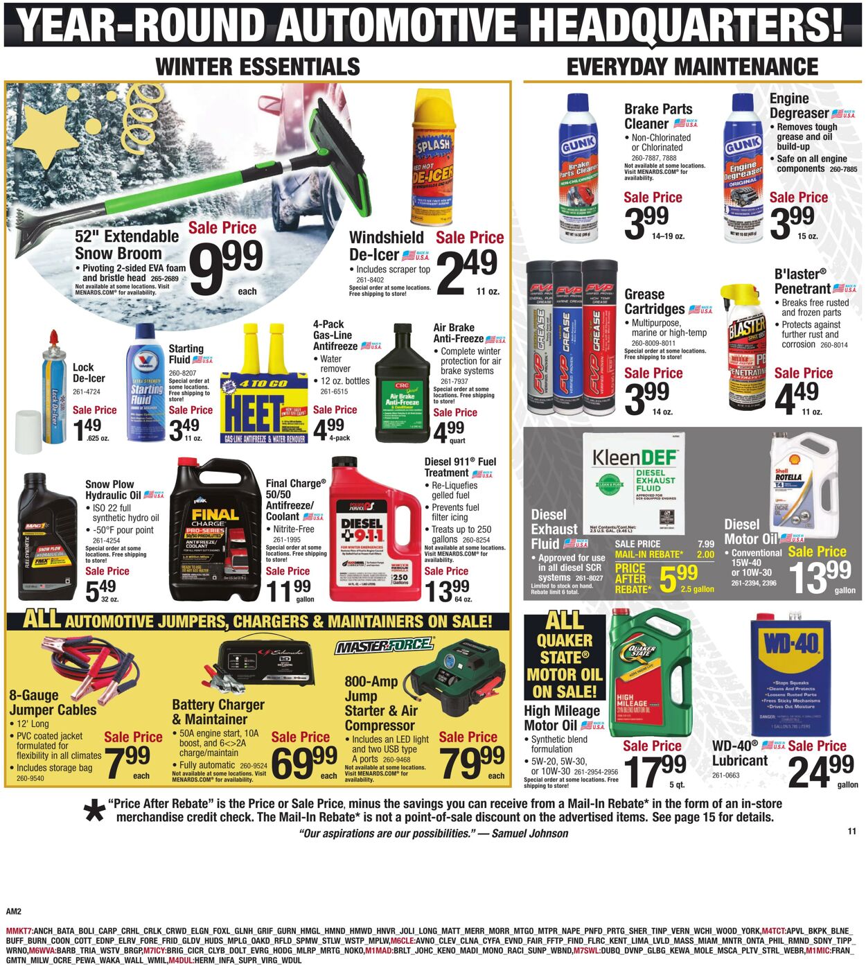 Weekly ad Menards 12/18/2024 - 12/31/2024