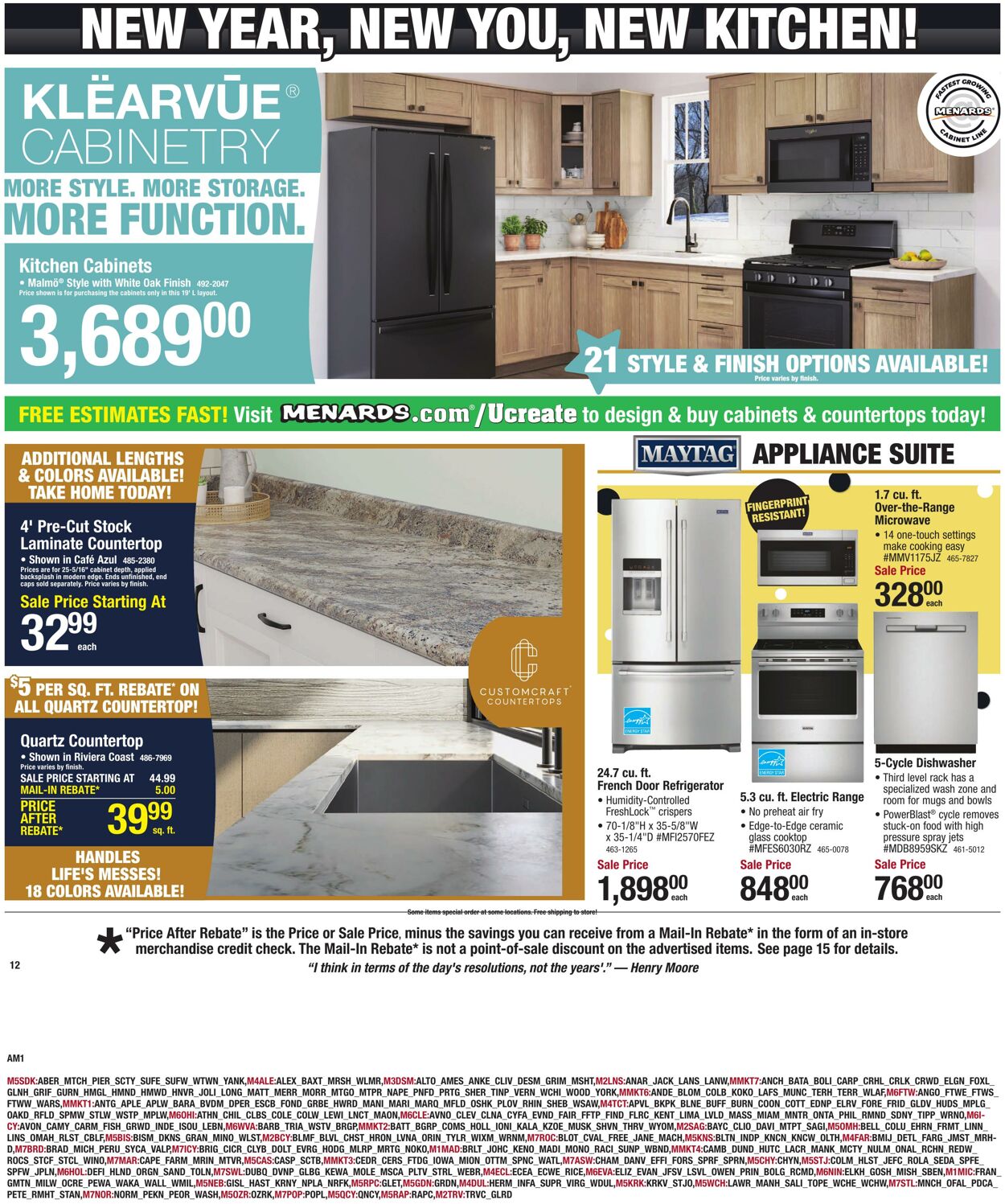 Weekly ad Menards 12/18/2024 - 12/31/2024