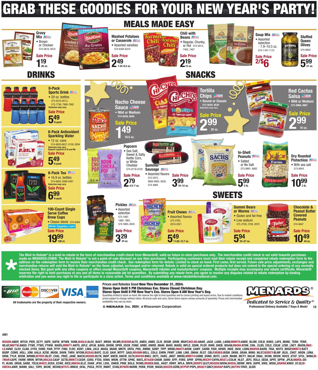 Weekly ad Menards 12/18/2024 - 12/31/2024