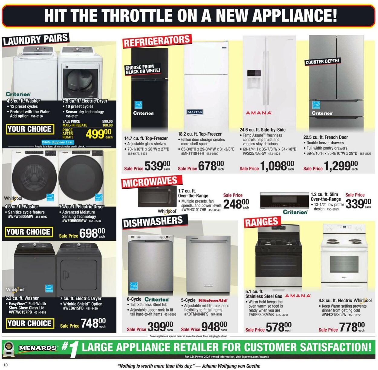 Weekly ad Menards 02/08/2024 - 02/18/2024