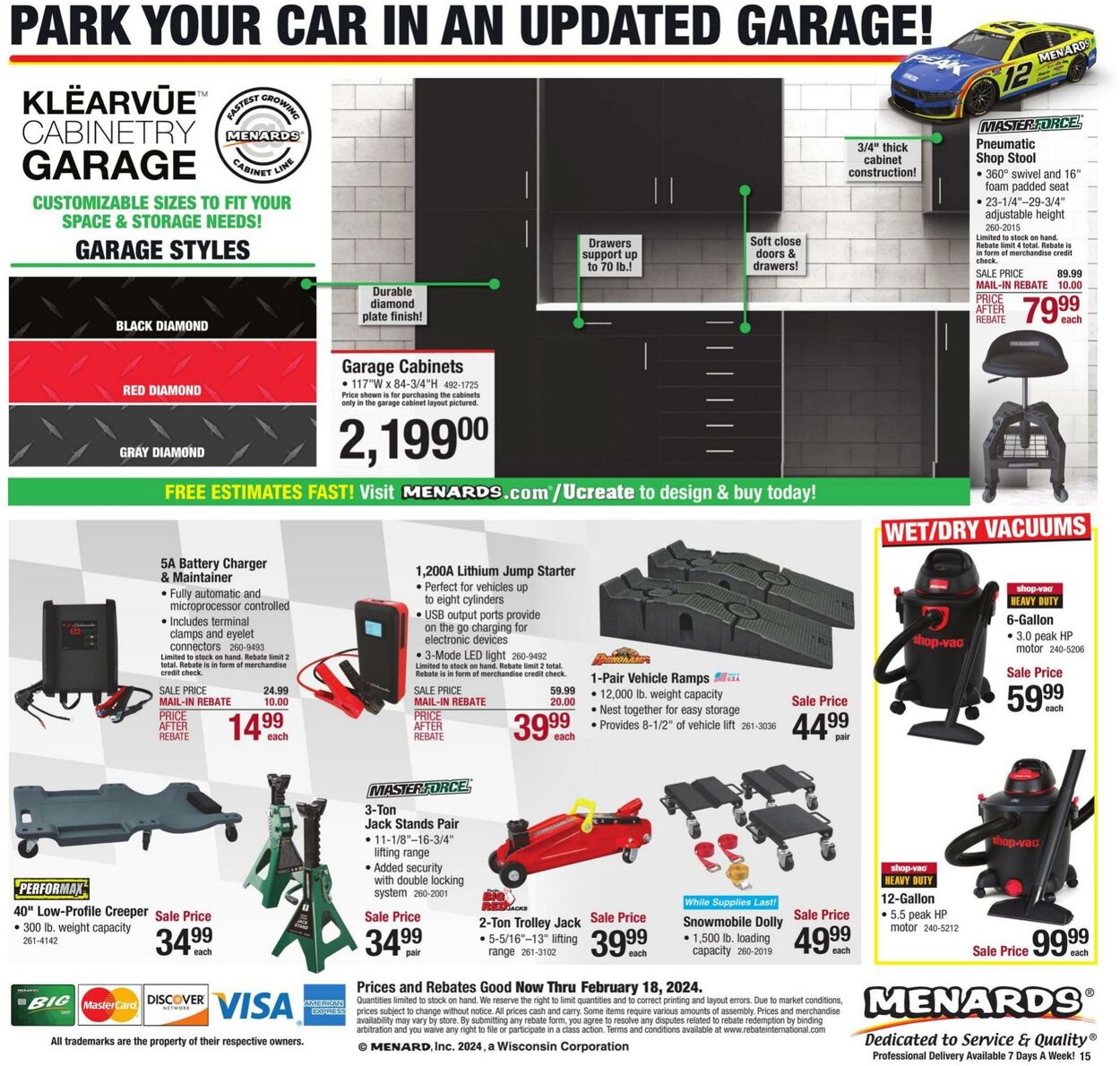 Weekly ad Menards 02/08/2024 - 02/18/2024