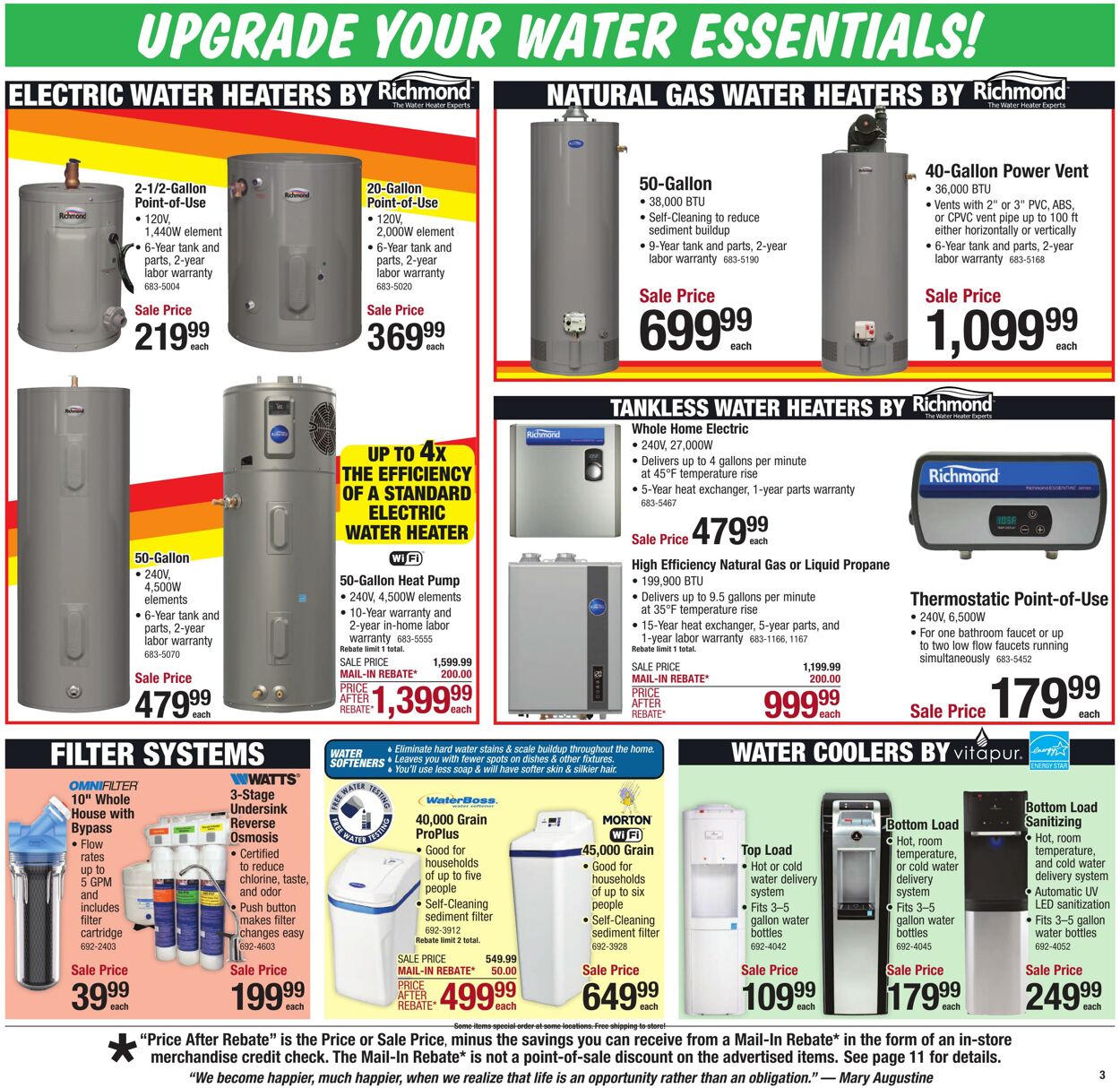 Weekly ad Menards 01/22/2025 - 02/02/2025