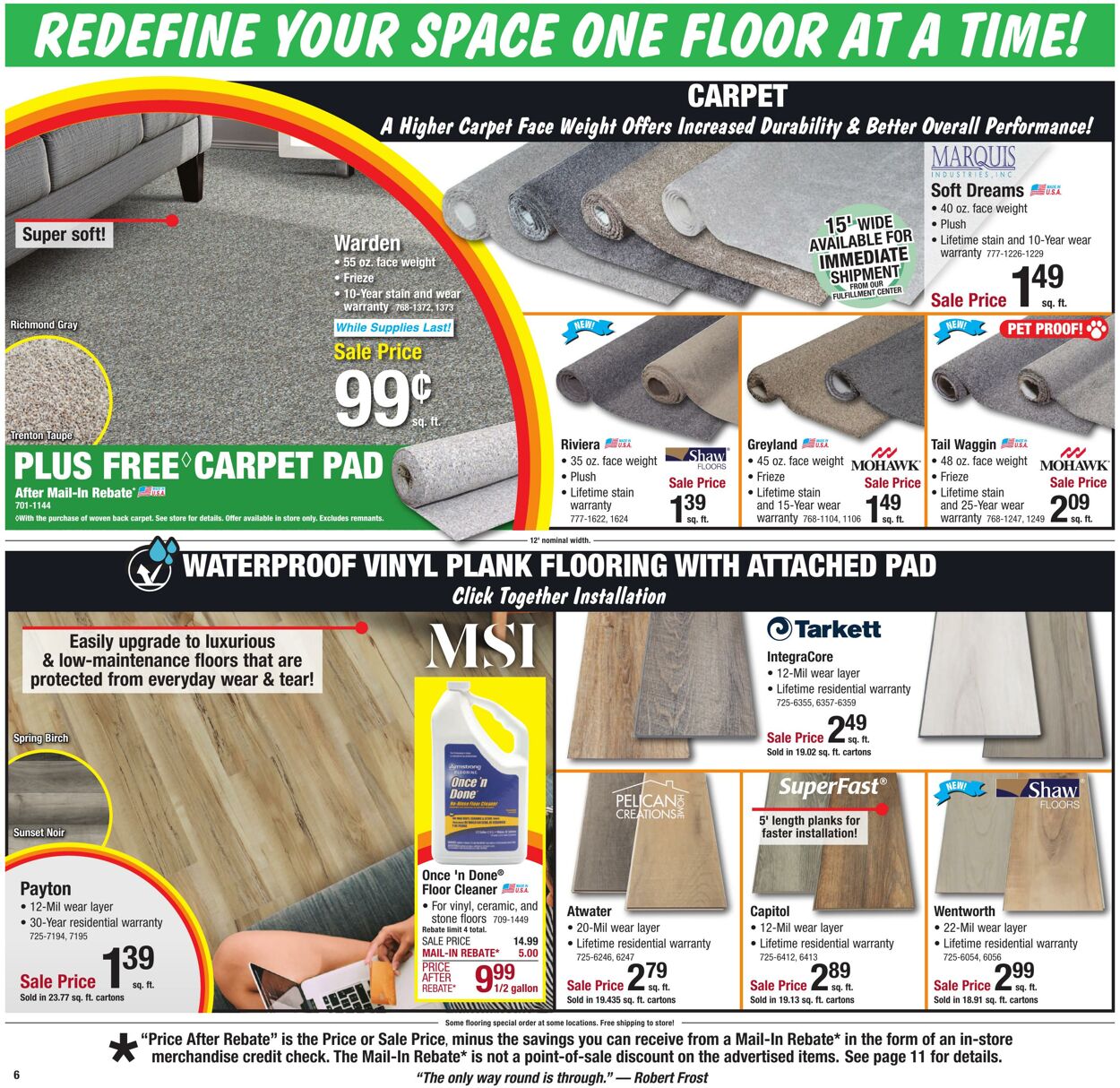 Weekly ad Menards 01/22/2025 - 02/02/2025