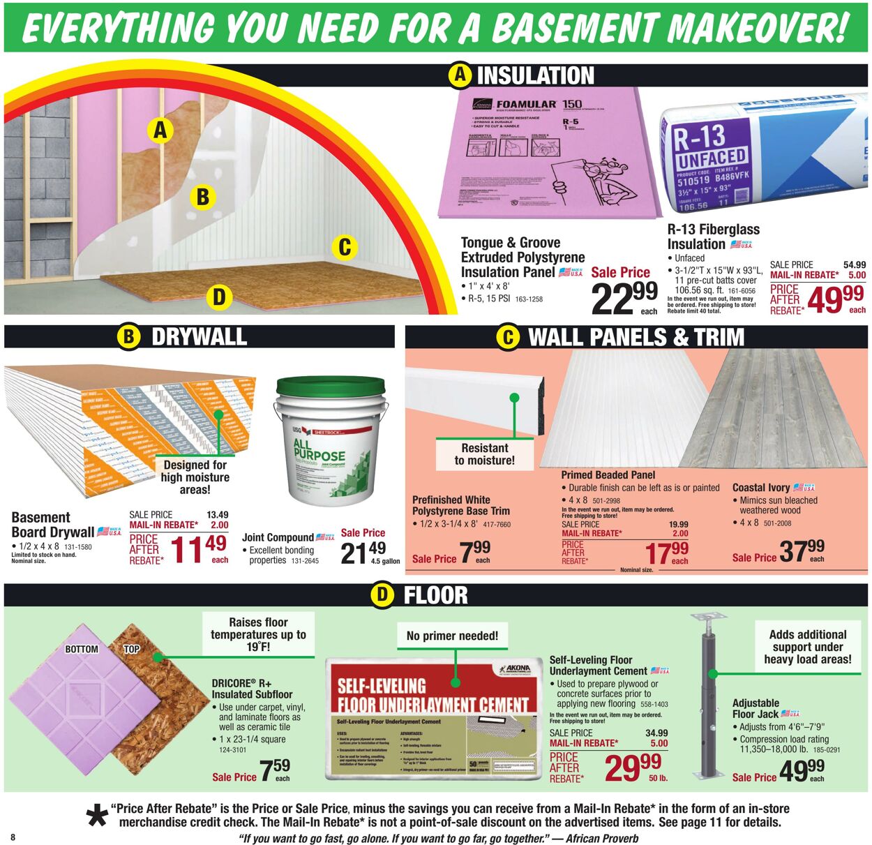 Weekly ad Menards 01/22/2025 - 02/02/2025