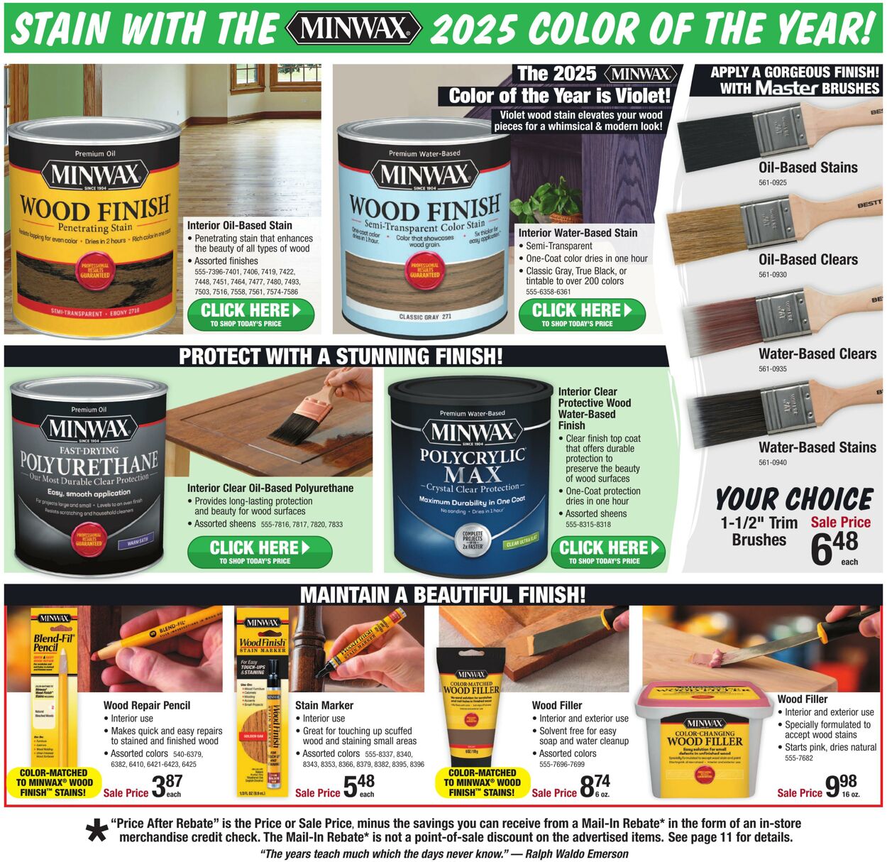 Weekly ad Menards 01/22/2025 - 02/02/2025