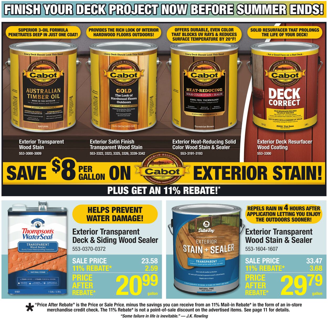 Weekly ad Menards 08/06/2025 - 08/17/2025