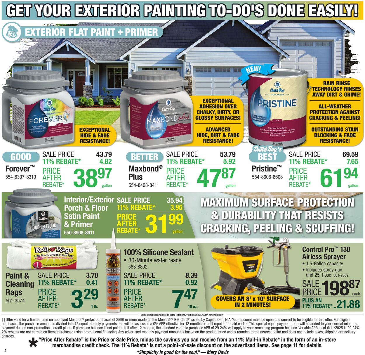 Weekly ad Menards 08/06/2025 - 08/17/2025