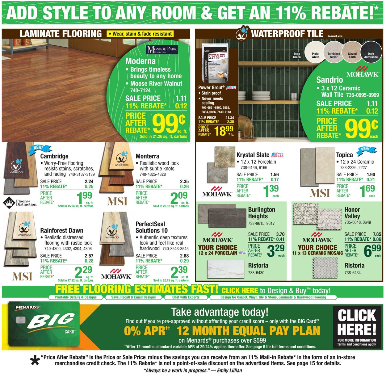 Weekly ad Menards 08/13/2025 - 08/24/2025