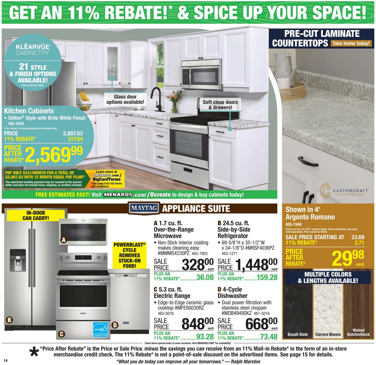 Weekly ad Menards 08/13/2025 - 08/24/2025