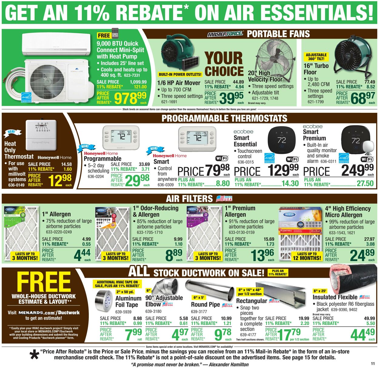 Weekly ad Menards 08/13/2025 - 08/24/2025