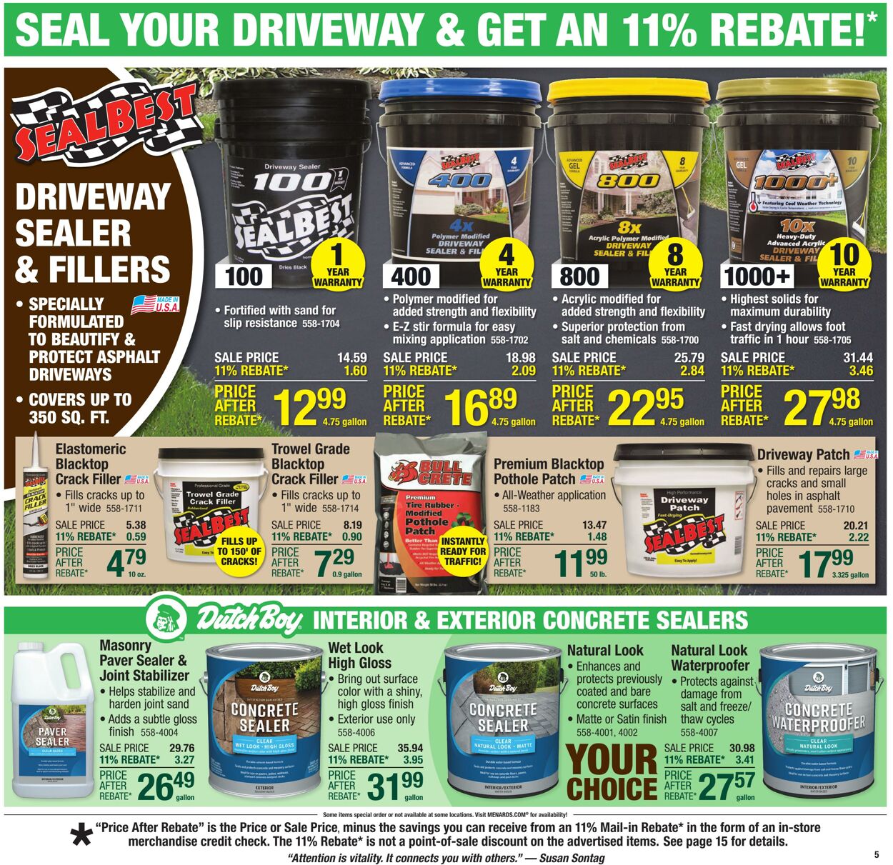 Weekly ad Menards 08/13/2025 - 08/24/2025