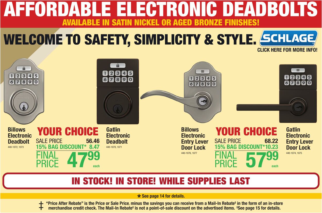 Weekly ad Menards 01/01/2025 - 01/12/2025