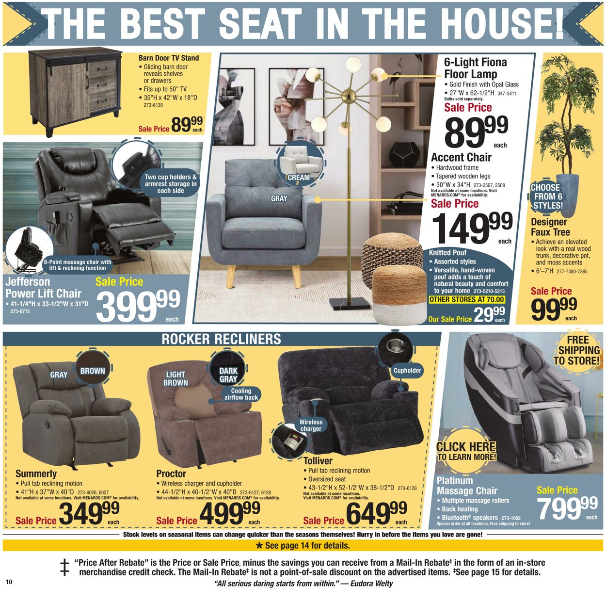 Weekly ad Menards 01/01/2025 - 01/12/2025