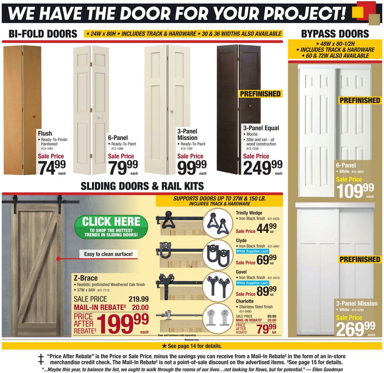 Weekly ad Menards 01/01/2025 - 01/12/2025