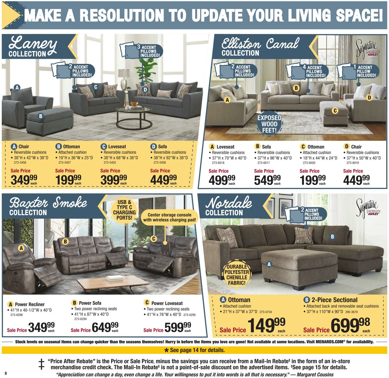 Weekly ad Menards 01/01/2025 - 01/12/2025