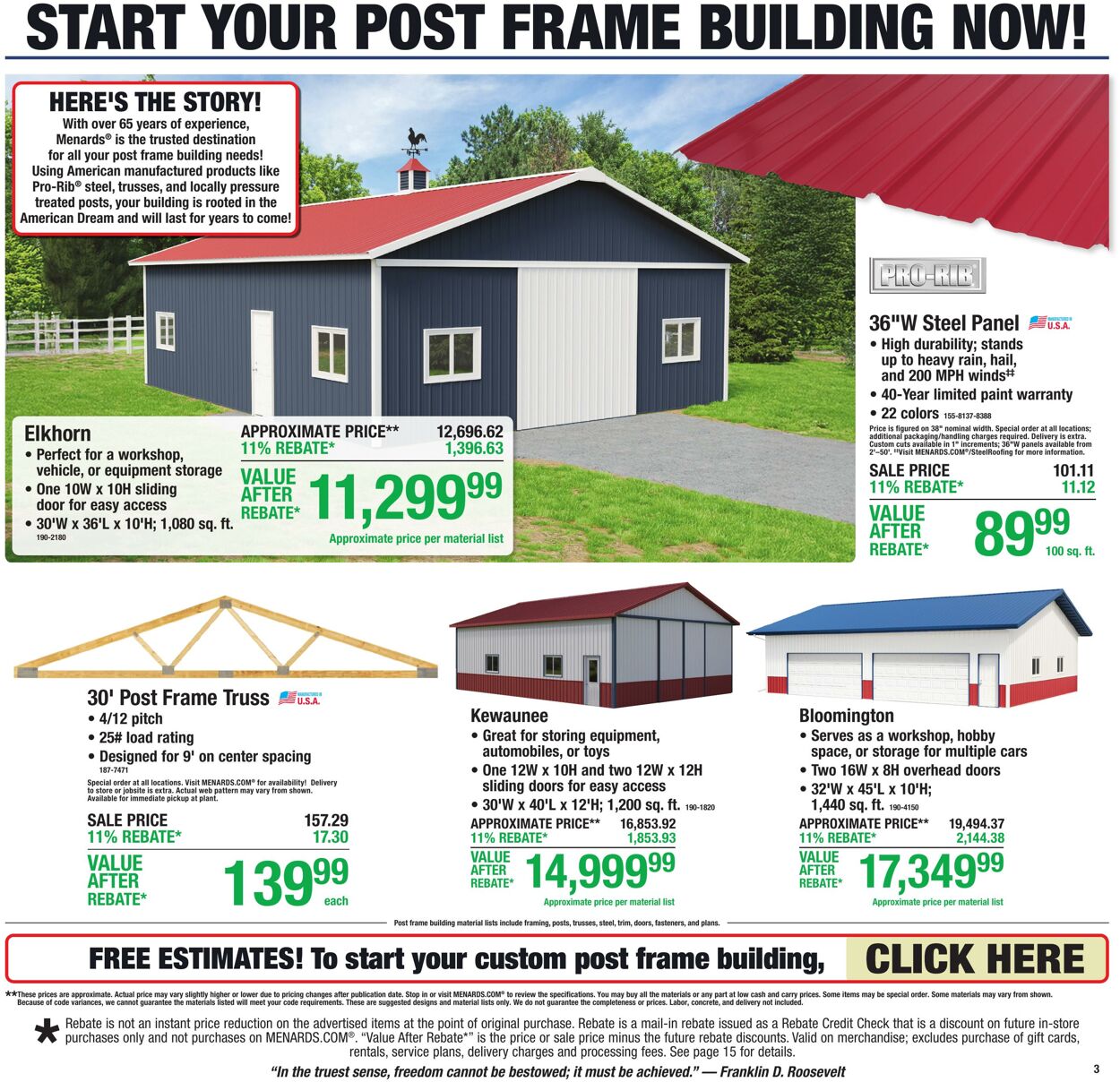 Weekly ad Menards 06/24/2026 - 07/05/2026