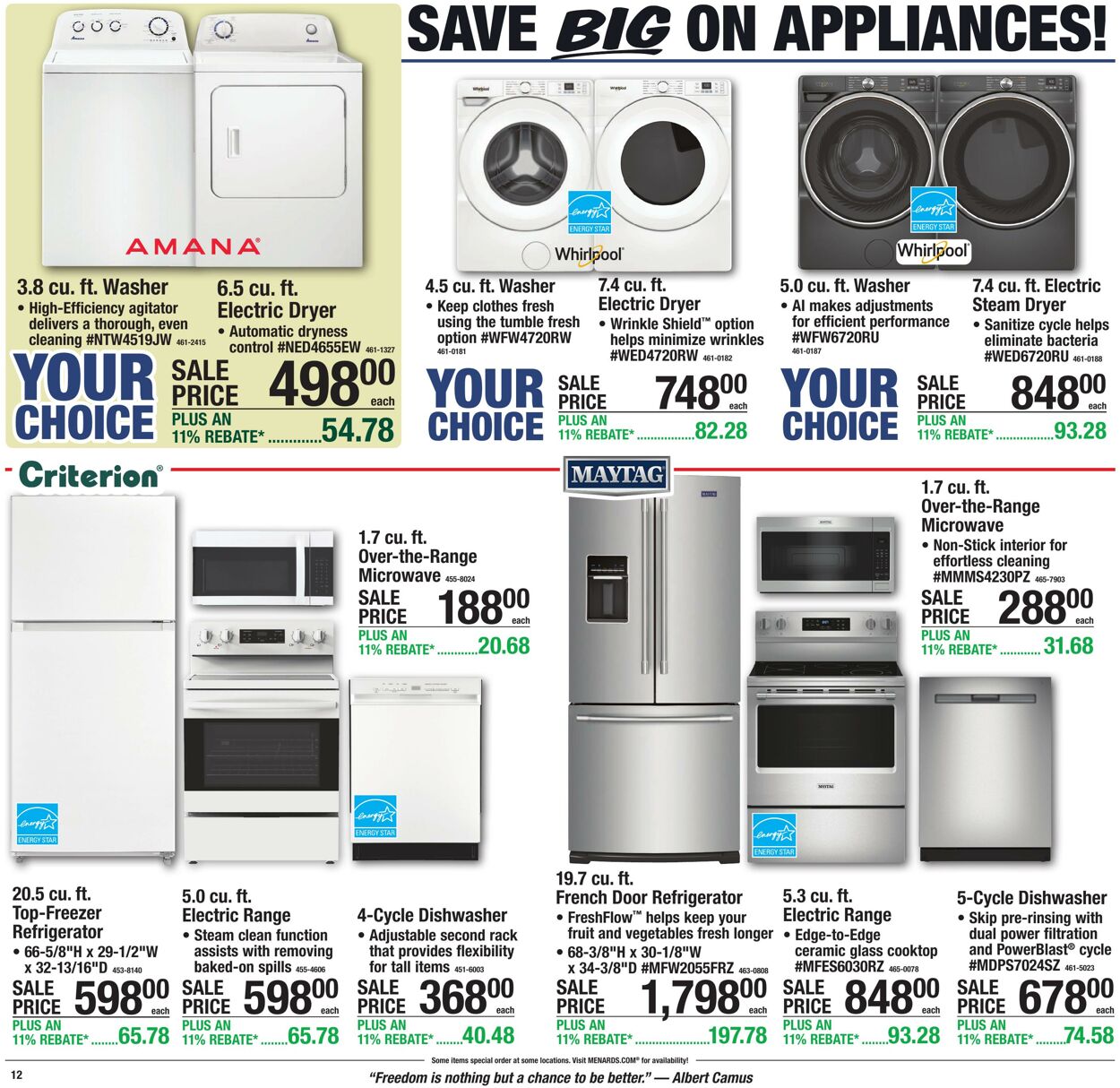 Weekly ad Menards 06/24/2026 - 07/05/2026