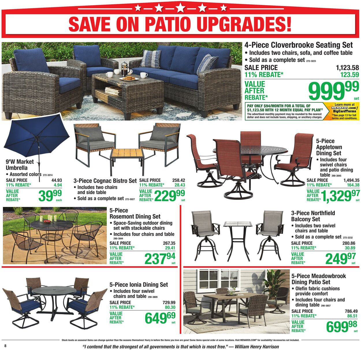 Weekly ad Menards 06/24/2026 - 07/05/2026