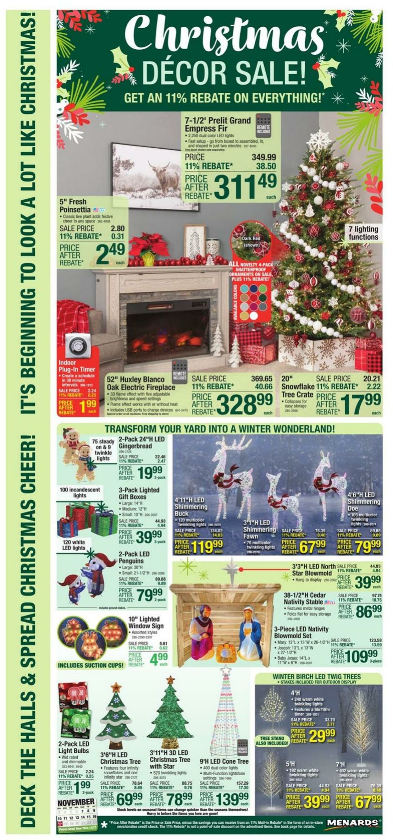 Menards Promotional weekly ads