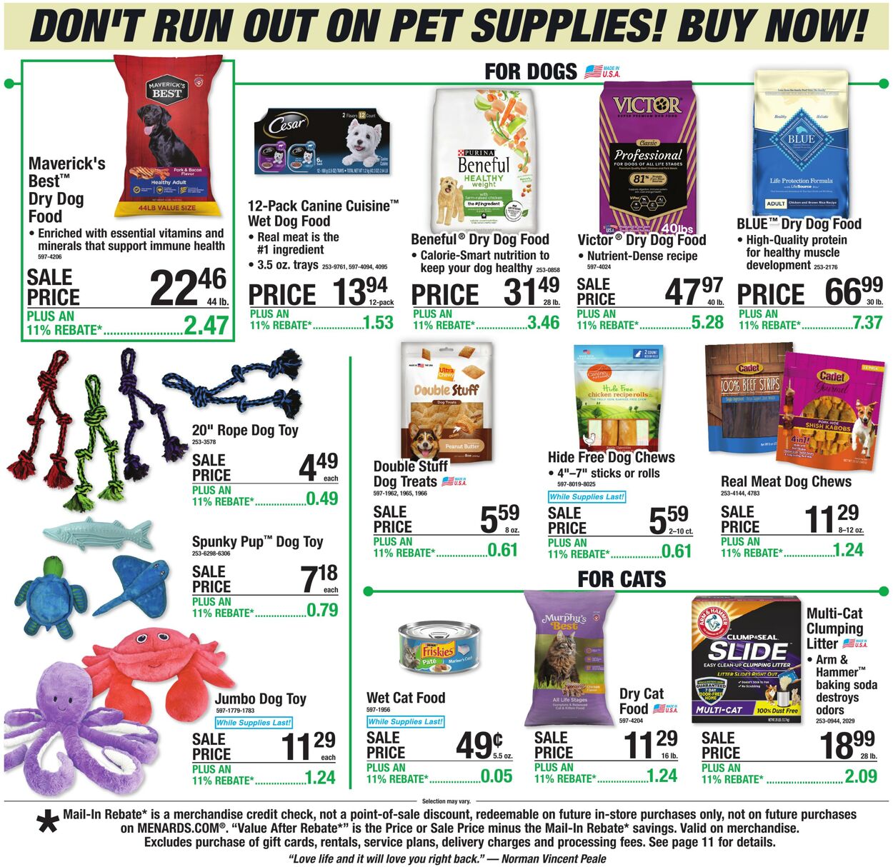 Weekly ad Menards 05/06/2026 - 05/17/2026