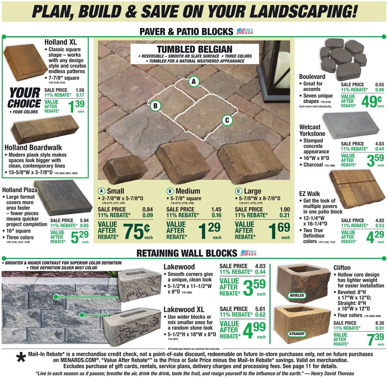 Weekly ad Menards 05/06/2026 - 05/17/2026