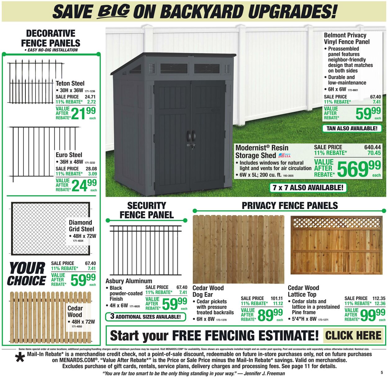 Weekly ad Menards 05/06/2026 - 05/17/2026