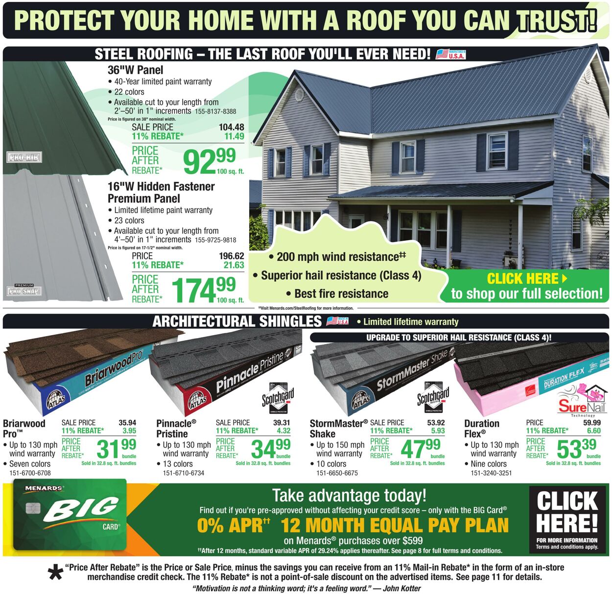 Weekly ad Menards 07/30/2025 - 08/10/2025