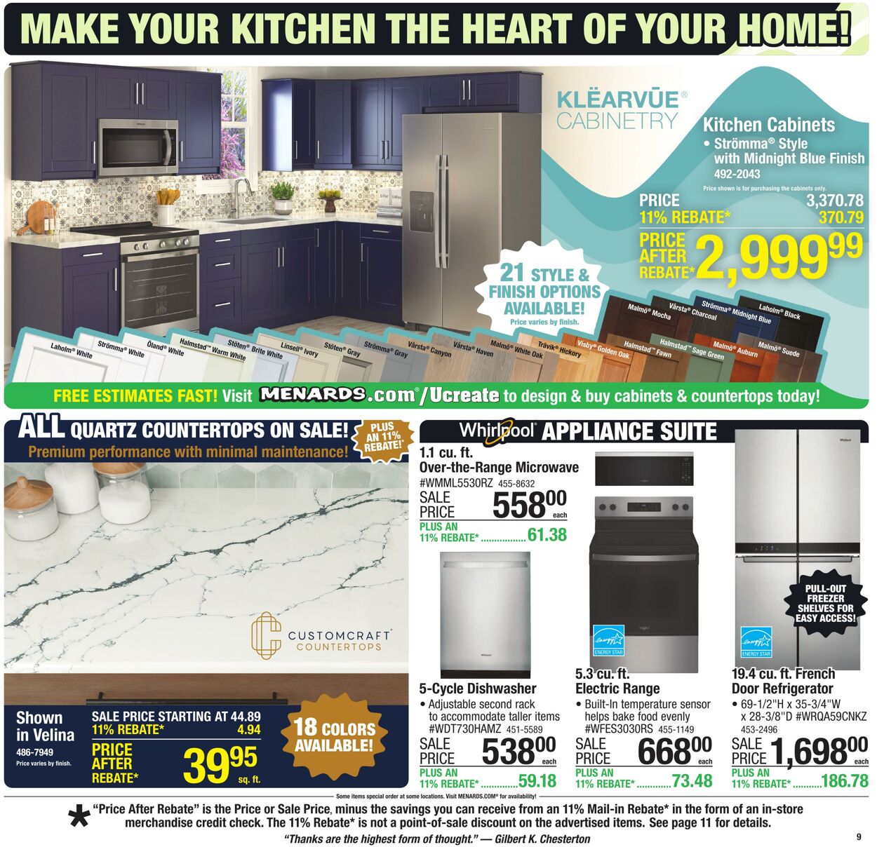 Weekly ad Menards 07/30/2025 - 08/10/2025