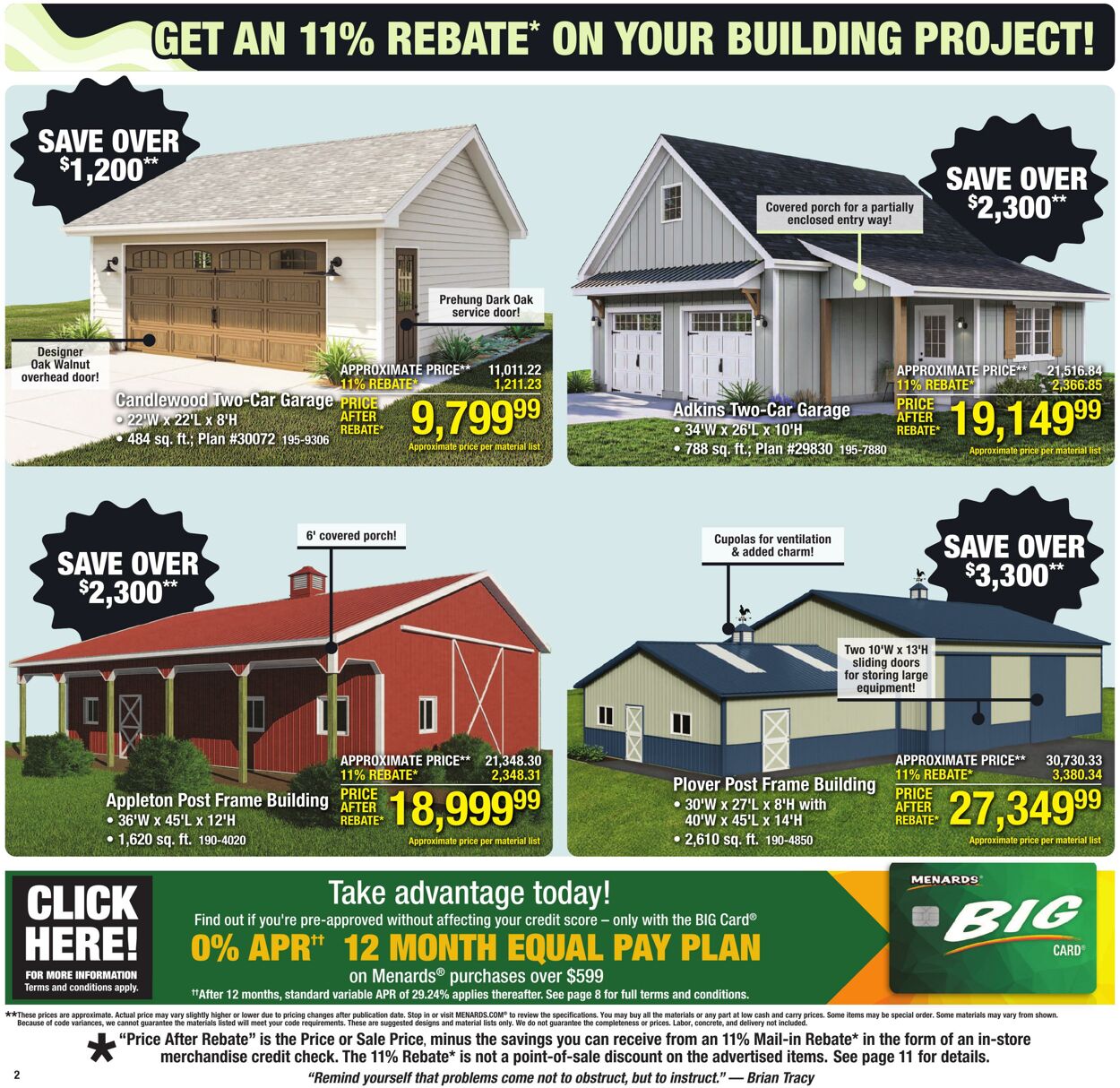 Weekly ad Menards 07/30/2025 - 08/10/2025