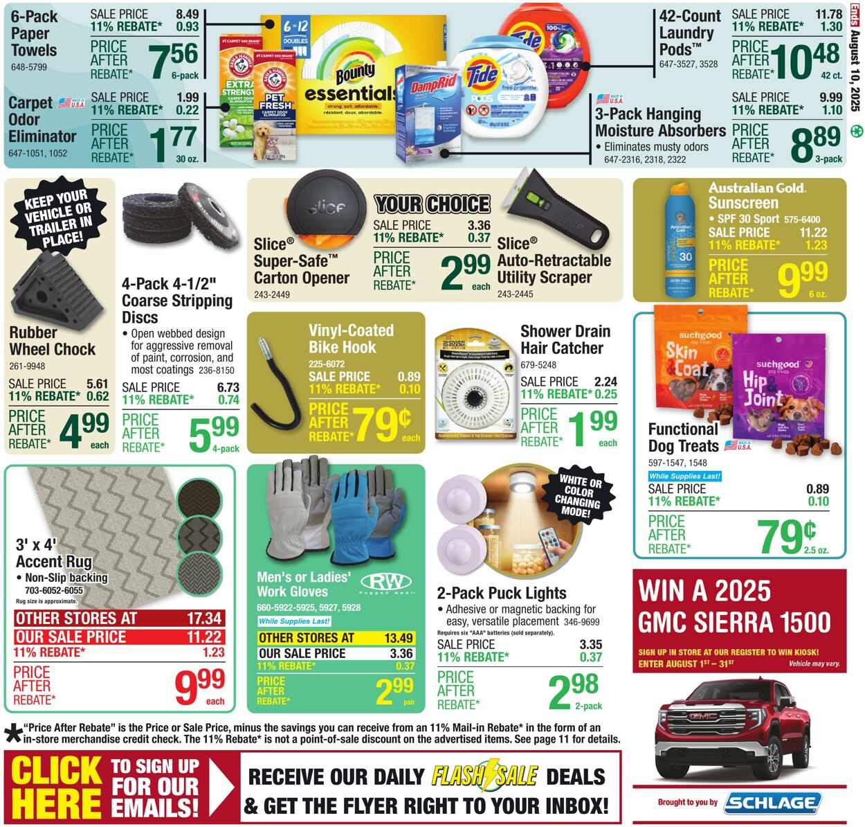 Weekly ad Menards 07/30/2025 - 08/10/2025