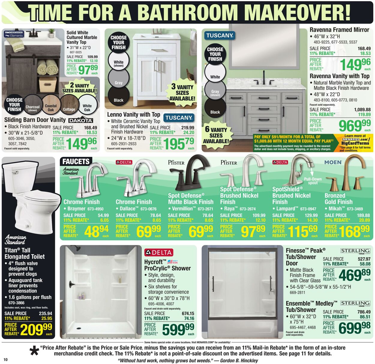 Weekly ad Menards 07/30/2025 - 08/10/2025