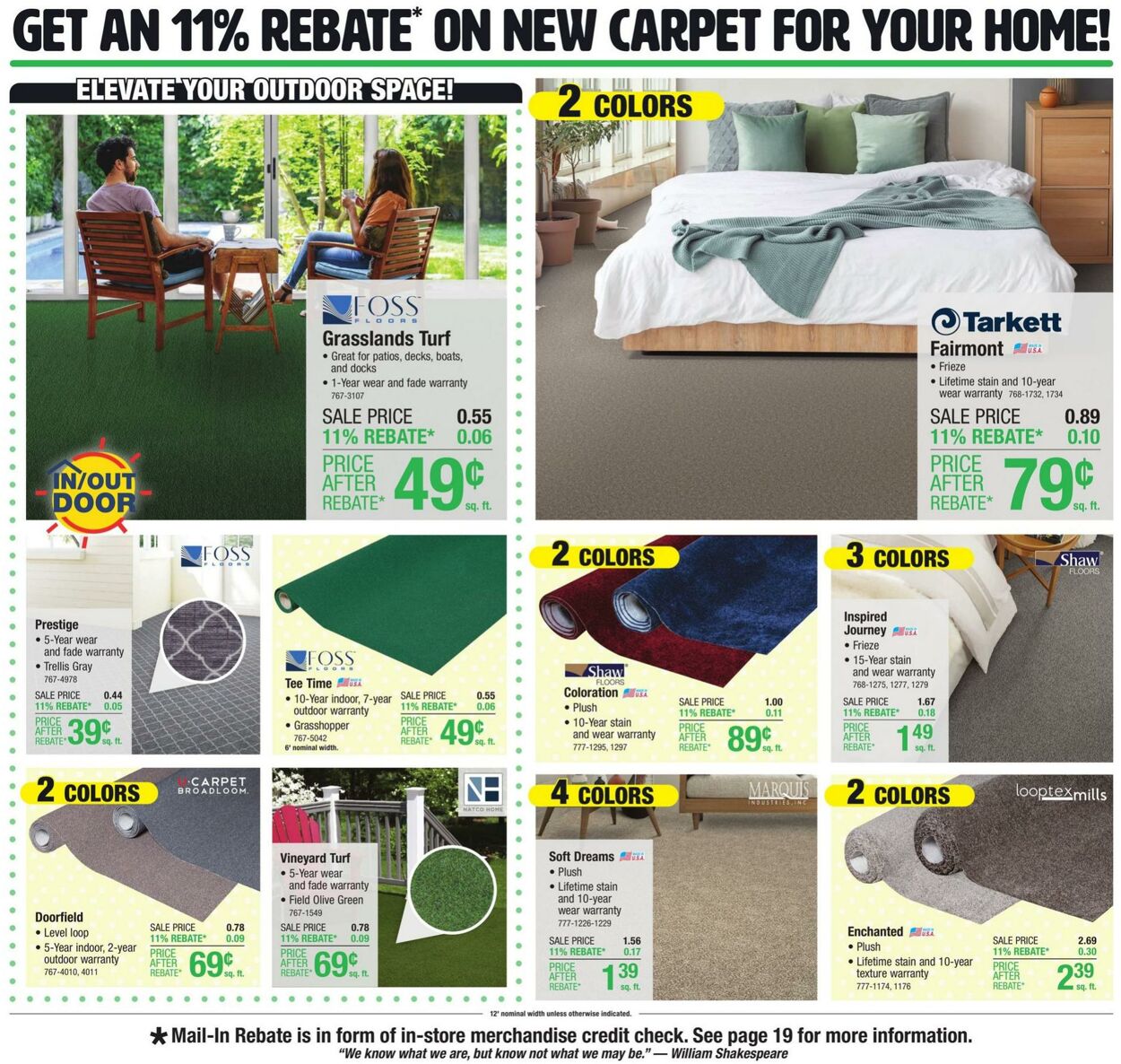 Weekly ad Menards 04/04/2024 - 04/14/2024