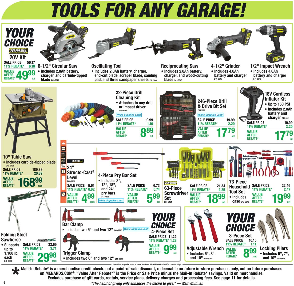 Weekly ad Menards 03/04/2026 - 03/15/2026