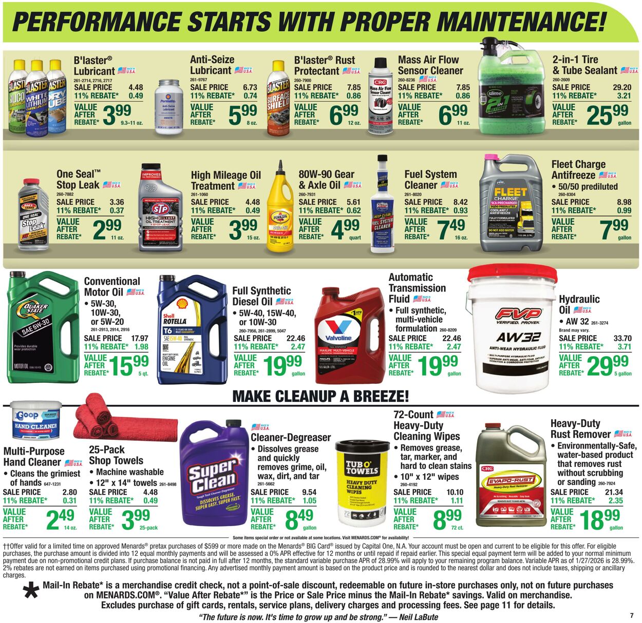 Weekly ad Menards 03/04/2026 - 03/15/2026