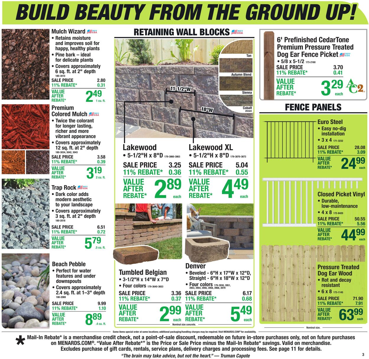 Weekly ad Menards 03/04/2026 - 03/15/2026