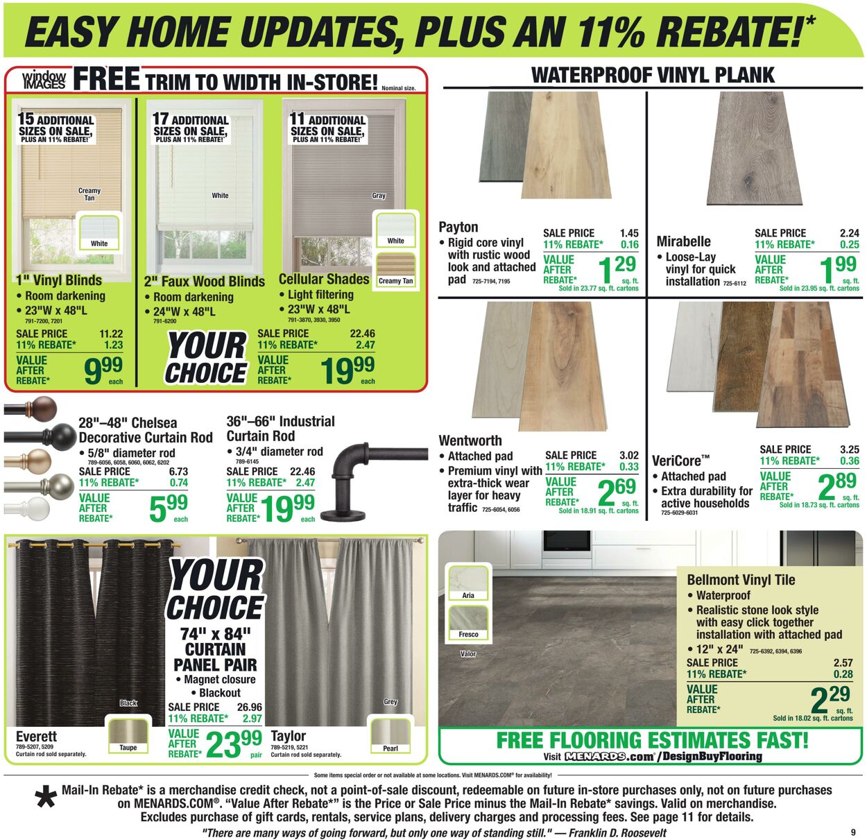 Weekly ad Menards 03/04/2026 - 03/15/2026