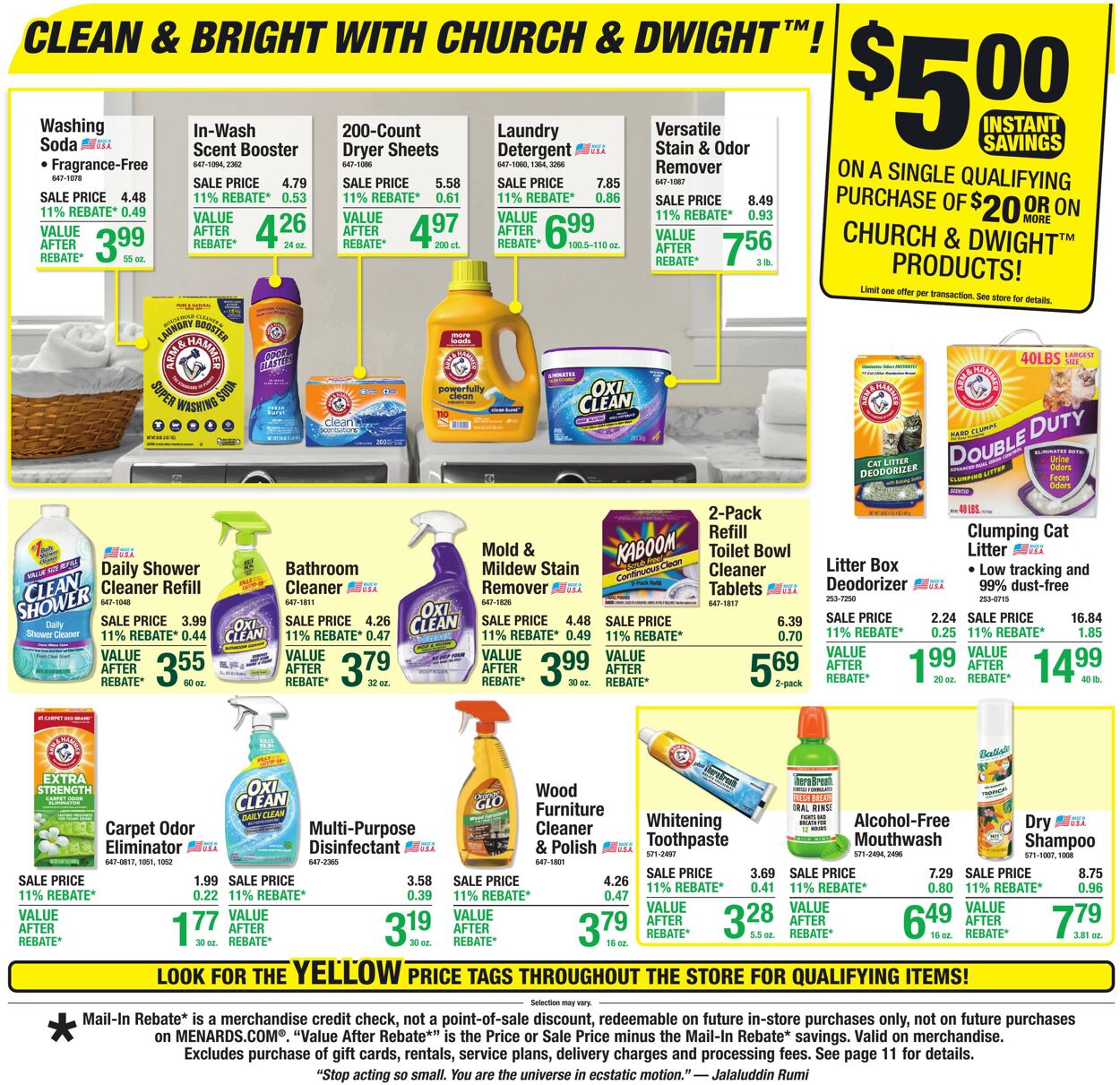 Weekly ad Menards 03/04/2026 - 03/15/2026