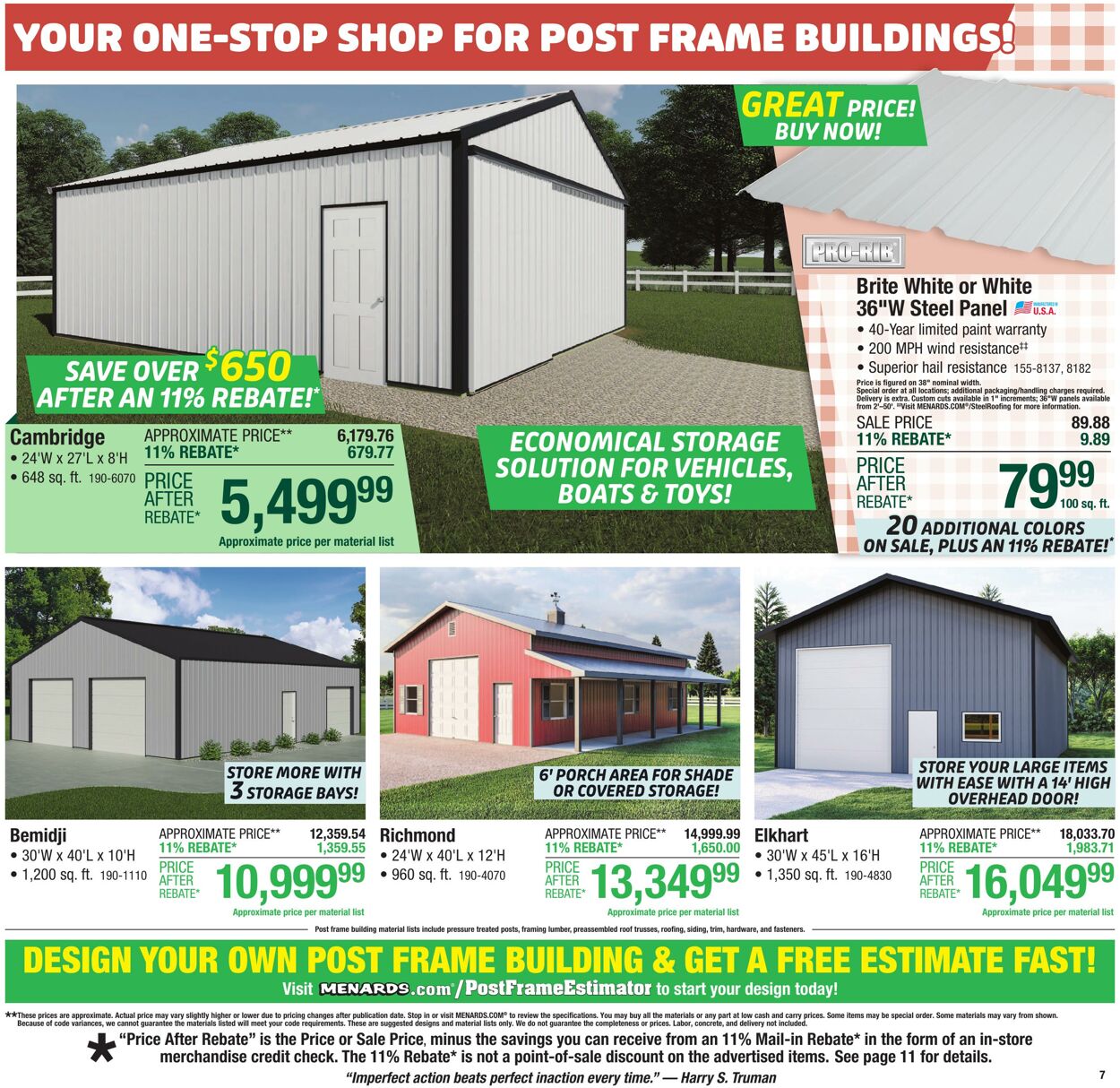 Weekly ad Menards 06/18/2025 - 06/29/2025