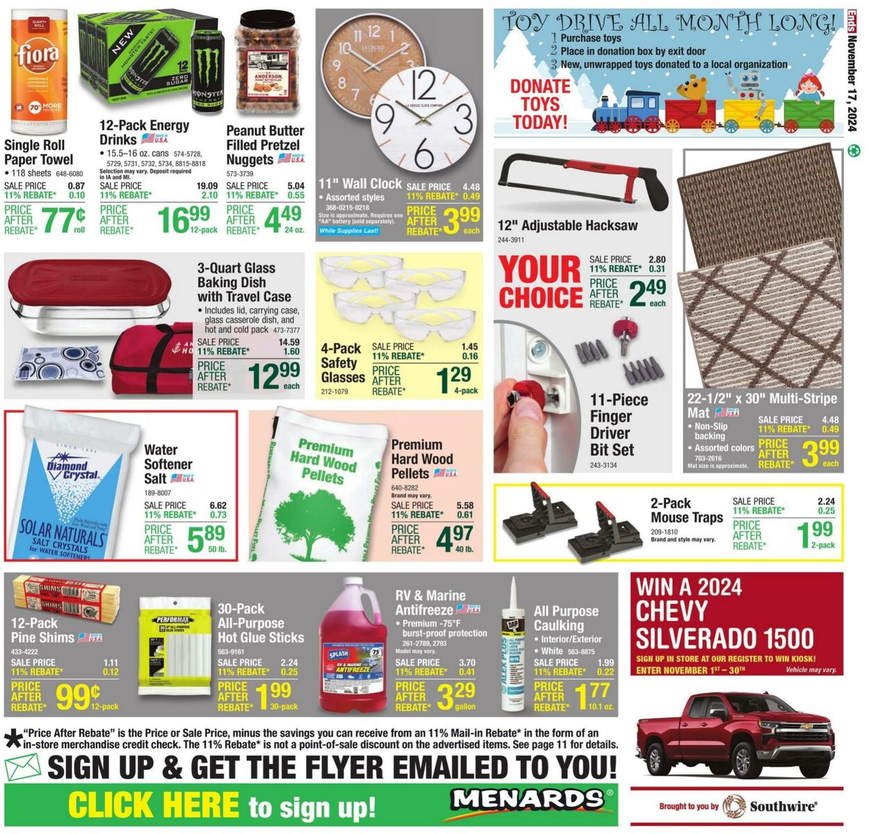 Weekly ad Menards 11/06/2024 - 11/17/2024