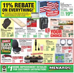 Weekly ad Menards 10/20/2022 - 10/30/2022