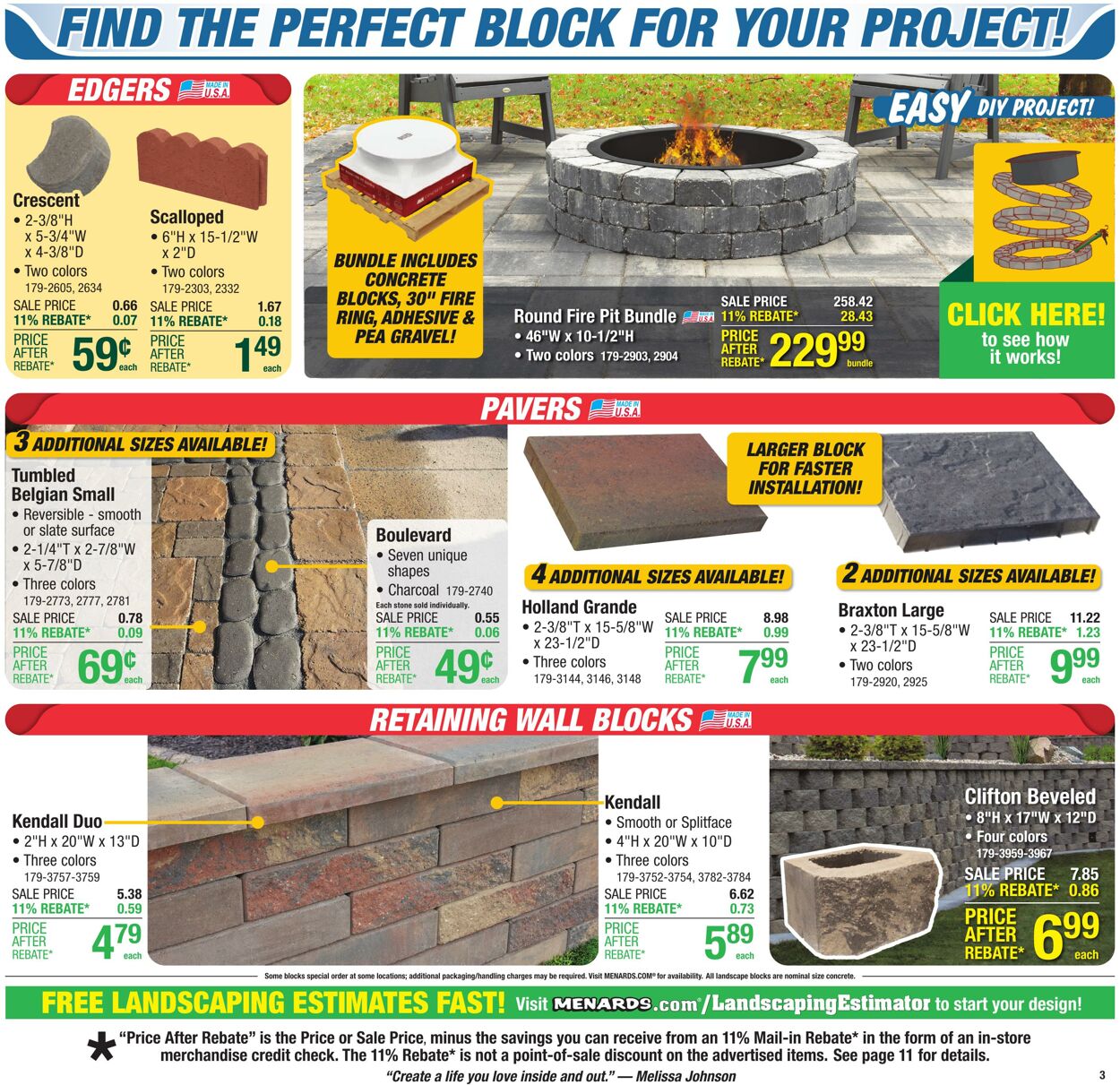 Weekly ad Menards 08/27/2025 - 09/07/2025