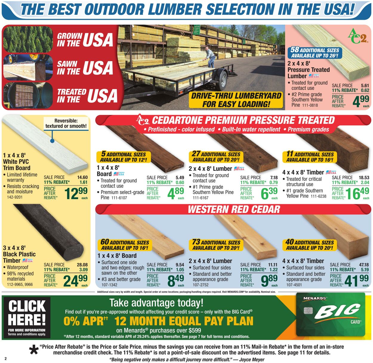 Weekly ad Menards 08/27/2025 - 09/07/2025