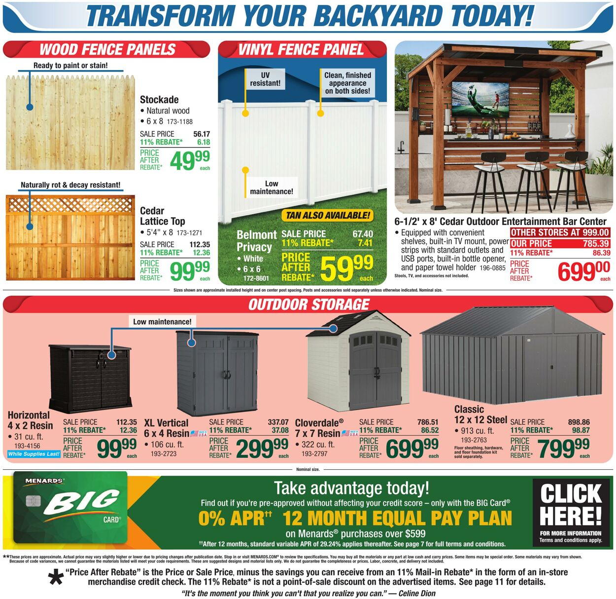 Weekly ad Menards 08/27/2025 - 09/07/2025